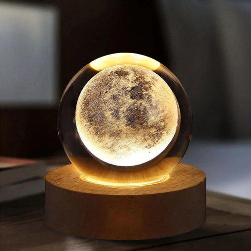 Crystal Lamp (Emitting Color: Moon)